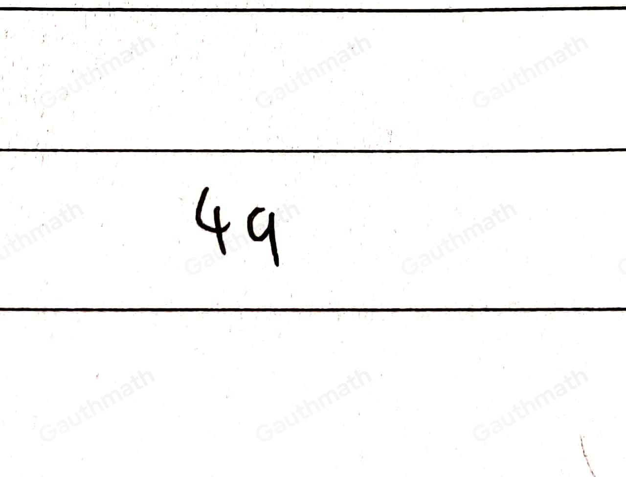 What is the discriminant of the quadratic equation 0=2x2+3x-5 ? -37 -31 43 49