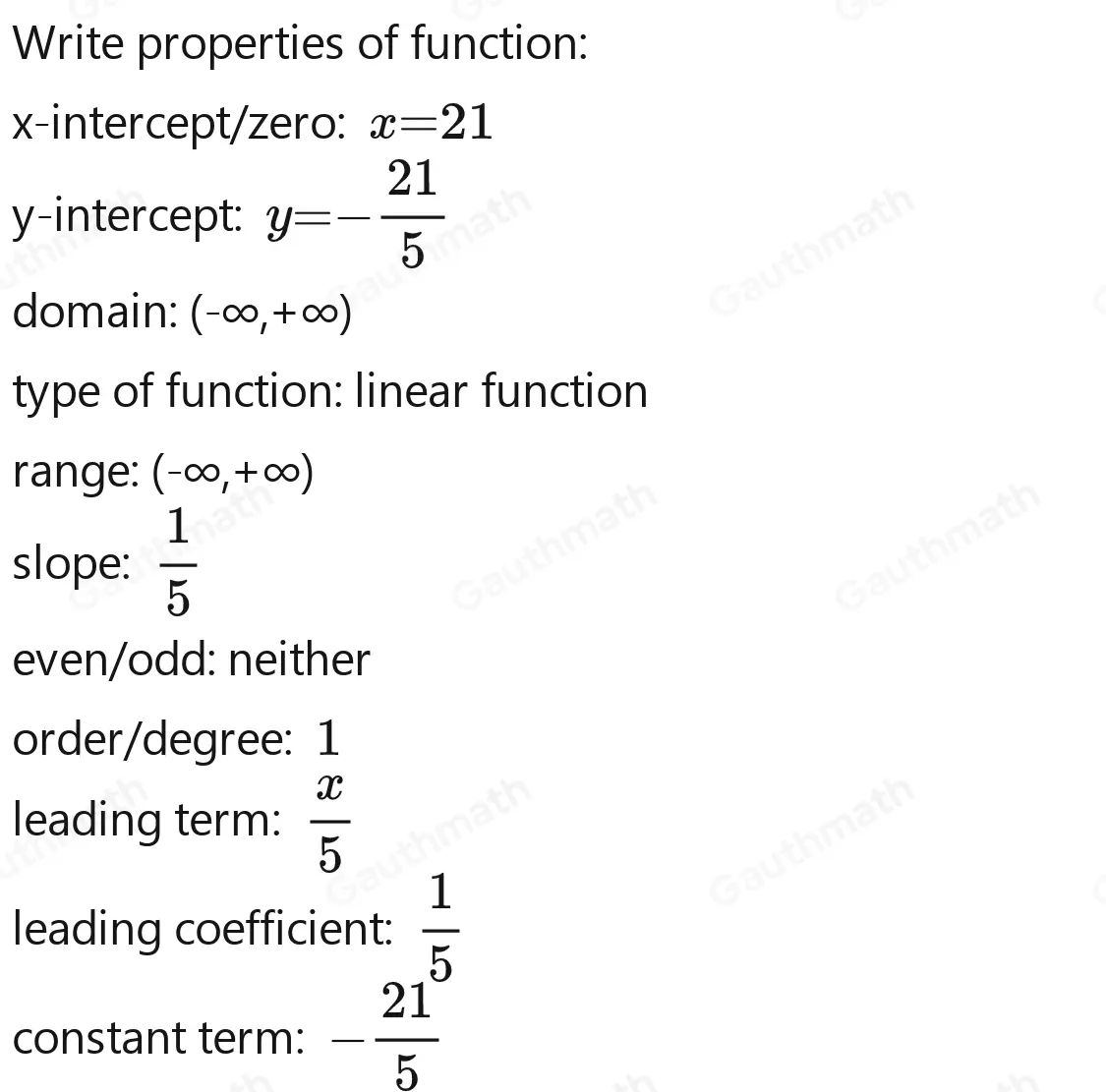 Select the correct answer from each drop-down menu. Use the given expression to complete the statements. 5x-83y+13-1 In the first term, 5 is a In the second term, 3y+13 is a In the third term, -1 Is a