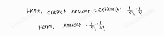 The Taylor series for a function f about x=0 converges to f for -1 ≤ x ≤ 1 . The nth degree Taylor polynomial for f about x=0 is given by sumlimits _k=1n-1nfrac xkk2+k+1 . of the following, which is the smallest number M for which the alternating series error bound guarantees that |f1-P_41| ≤ M ? ④ frac 15! . frac 13! B frac 14! . frac 12! 1/31 D 1/21