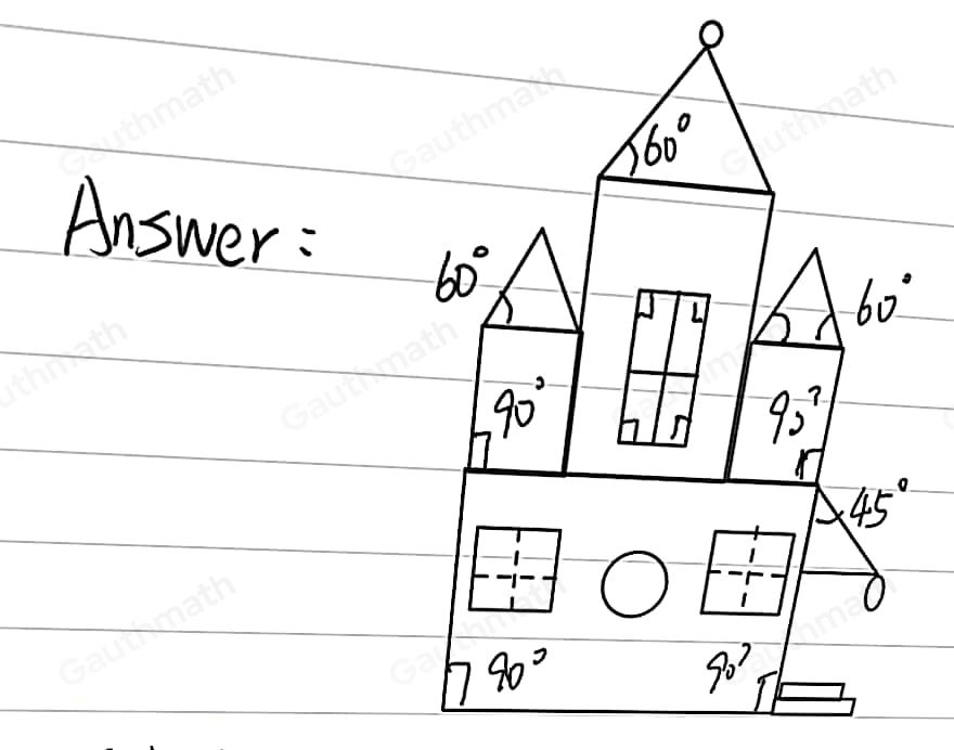 Draw your dream house using different angles. Label the angles used. Be creative in doing your output. Prepare your output on a bond of paper.
