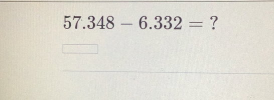 57.348-6.332= ?