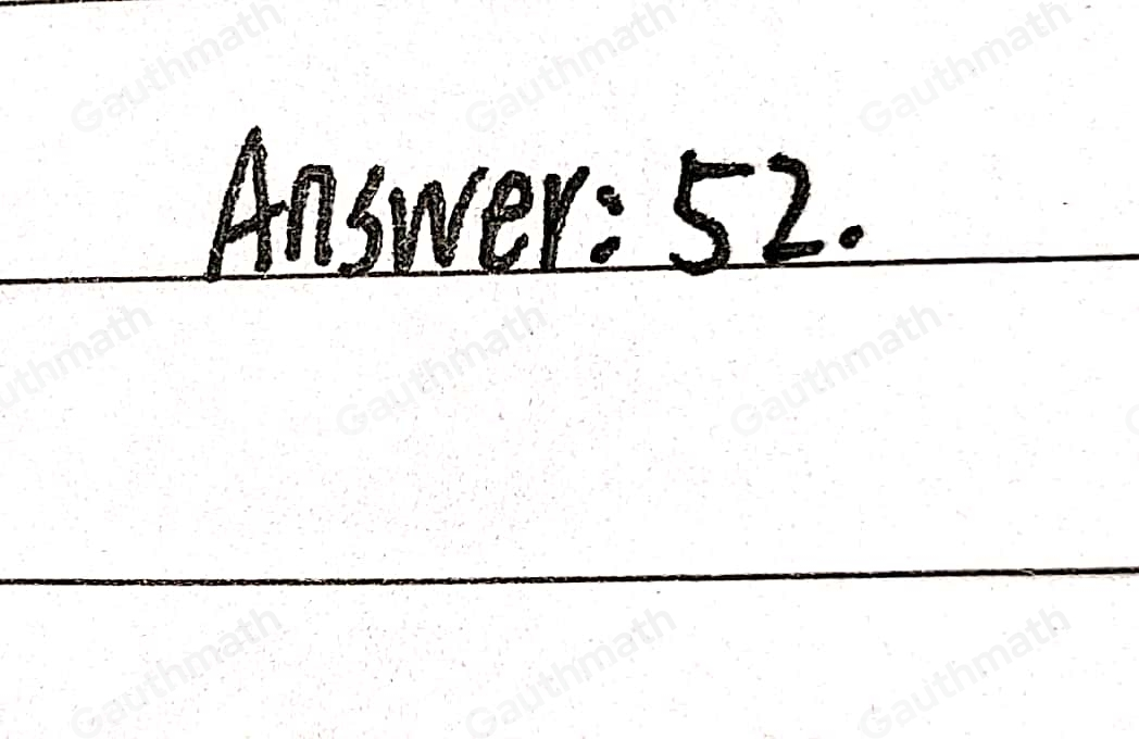 In Tilton School there are 380 students in Key Stage 3 240 students in Key Stage 4 110 students in Key Stage 5 Phoebe is carrying out a survey.. She needs a sample of 100 students stratified by Key Stage. Work out the number of students from Key Stage 3 there should be in the sample.