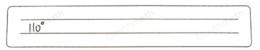 In parallelogram LMNO, what is the measure of angle N? 50 ° 70 ° 110 ° 130 °