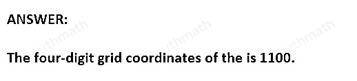 What are the four-digit grid coordinates for Sheehan Lake? Answer : square